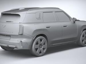 Mini Countryman 2025 Modelo 3D