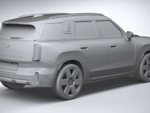 Mini Countryman 2025 3D Model
