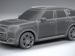 Mini Countryman 2025 Modelo 3D