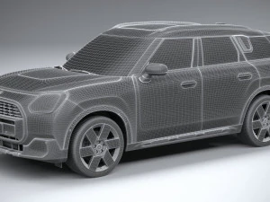 Mini Countryman 2025 3D Model