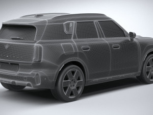 Mini Countryman 2025 Modelo 3D