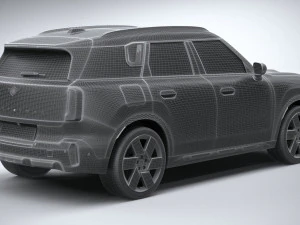 Mini Countryman 2025 3D Model