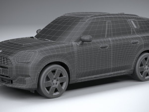Mini Countryman 2025 Modelo 3D