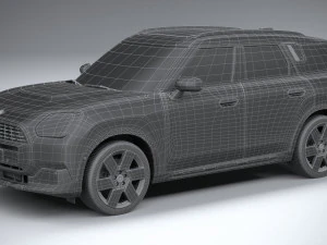 Mini Countryman 2025 3D Model