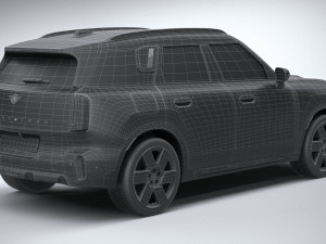 Mini Countryman 2025 Modelo 3D