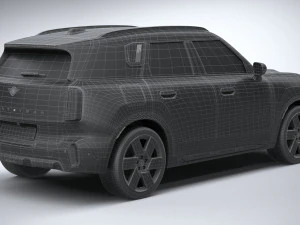Mini Countryman 2025 3D Model