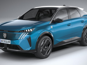 Peugeot E-3008 2024 Modèle 3D