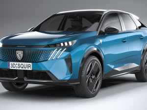 Peugeot E-3008 2024 Modèle 3D
