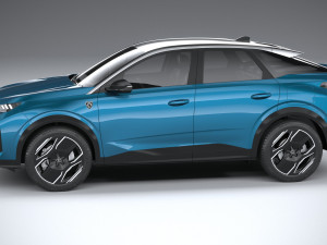 Peugeot E-3008 2024 Modèle 3D
