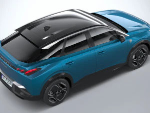 Peugeot E-3008 2024 3D Model
