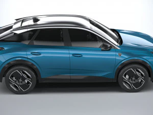 Peugeot E-3008 2024 3D Model