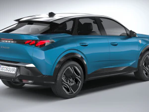 Peugeot E-3008 2024 3D Model