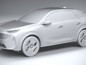 Peugeot E-3008 2024 Modèle 3D