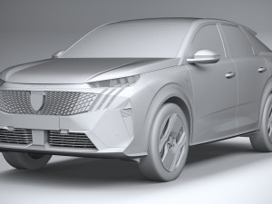 Peugeot E-3008 2024 Modèle 3D