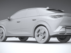 Peugeot E-3008 2024 Modèle 3D