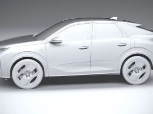 Peugeot E-3008 2024 3D Model
