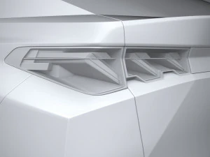 Peugeot E-3008 2024 3D Model