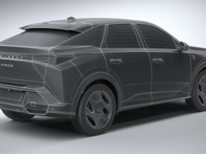 Peugeot E-3008 2024 Modèle 3D