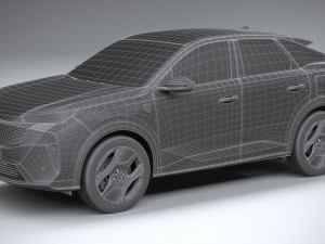 Peugeot E-3008 2024 Modèle 3D