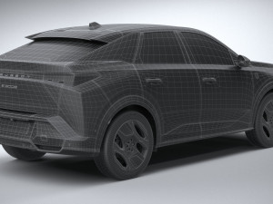 Peugeot E-3008 2024 Modèle 3D