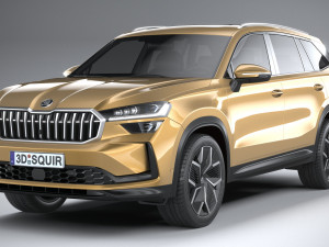 Skoda Kodiaq 2024 Modello 3D
