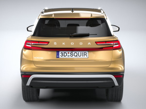 Skoda Kodiaq 2024 Modello 3D