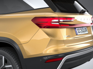 Skoda Kodiaq 2024 Modello 3D