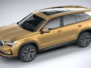Skoda Kodiaq 2024 3D Model
