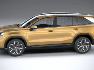 Skoda Kodiaq 2024 3D Model