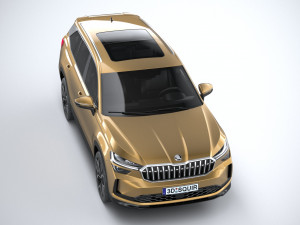Skoda Kodiaq 2024 Modello 3D