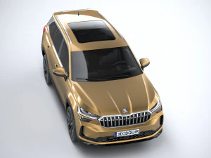Skoda Kodiaq 2024 3D Model