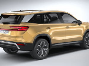Skoda Kodiaq 2024 Modello 3D