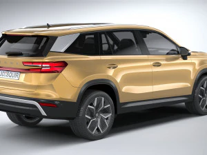 Skoda Kodiaq 2024 3D Model