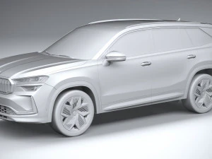 Skoda Kodiaq 2024 3D Model