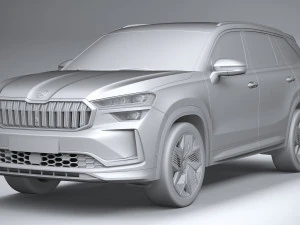 Skoda Kodiaq 2024 3D Model