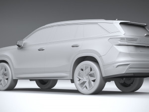 Skoda Kodiaq 2024 Modello 3D