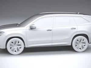 Skoda Kodiaq 2024 3D Model