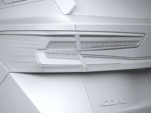 Skoda Kodiaq 2024 3D Model