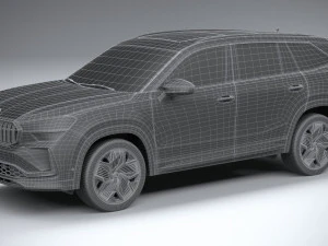 Skoda Kodiaq 2024 3D Model