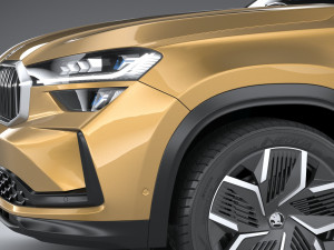 Skoda Kodiaq 2024 Modello 3D