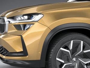 Skoda Kodiaq 2024 3D Model
