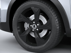 SsangYong Tivoli 2024 3D Model