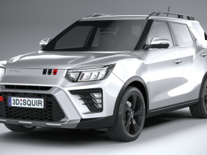 SsangYong Tivoli Grand 2024 3D Модель