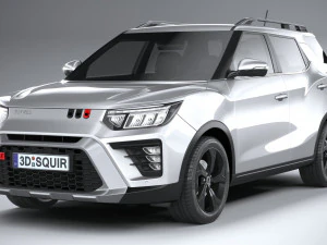 SsangYong Tivoli Grand 2024 3D Model