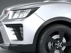 SsangYong Tivoli Grand 2024 3D Модель
