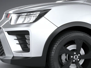 SsangYong Tivoli Grand 2024 3D Model