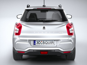 SsangYong Tivoli Grand 2024 3D Модель