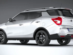 SsangYong Tivoli Grand 2024 3D Model