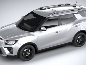 SsangYong Tivoli Grand 2024 3D Модель