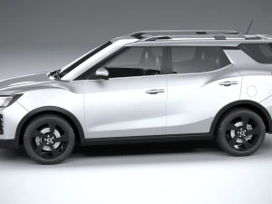 SsangYong Tivoli Grand 2024 3D Model